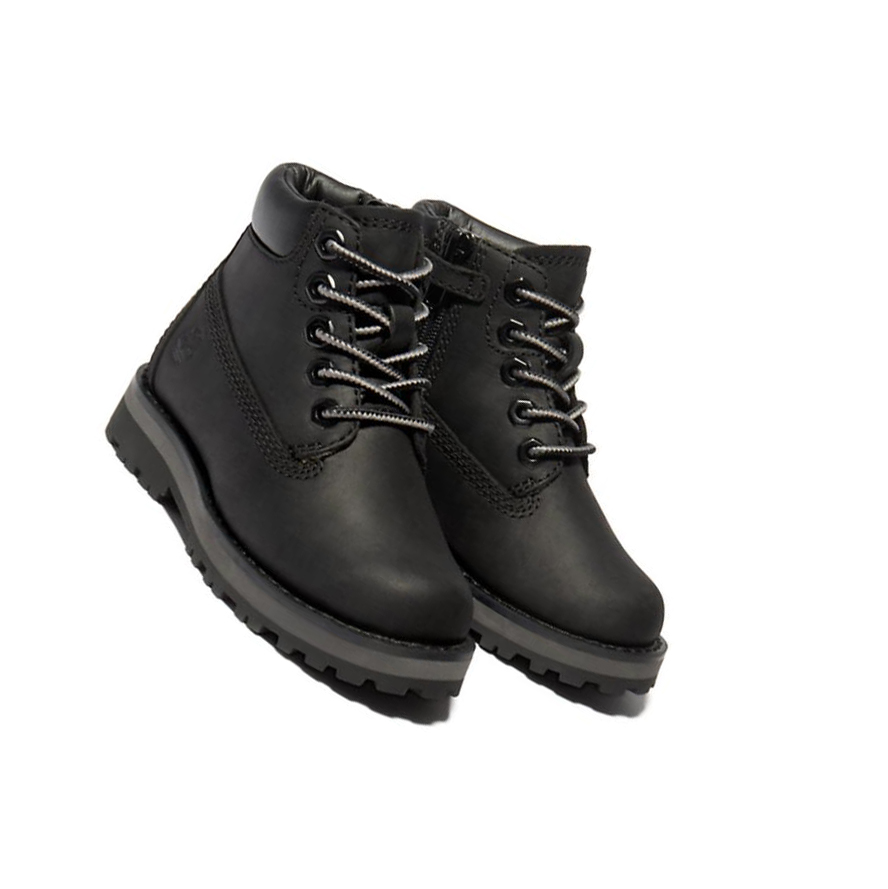 Timberland Courma Kid Original 6-inch Boots παιδικα μαυρα | GR-YCS8617