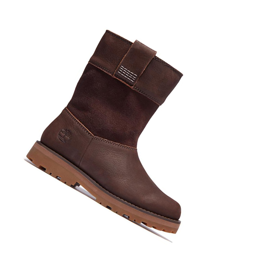 Timberland Courma Kid Pull-on μποτακια πεζοποριασ παιδικα καφε | GR-AMJ5629