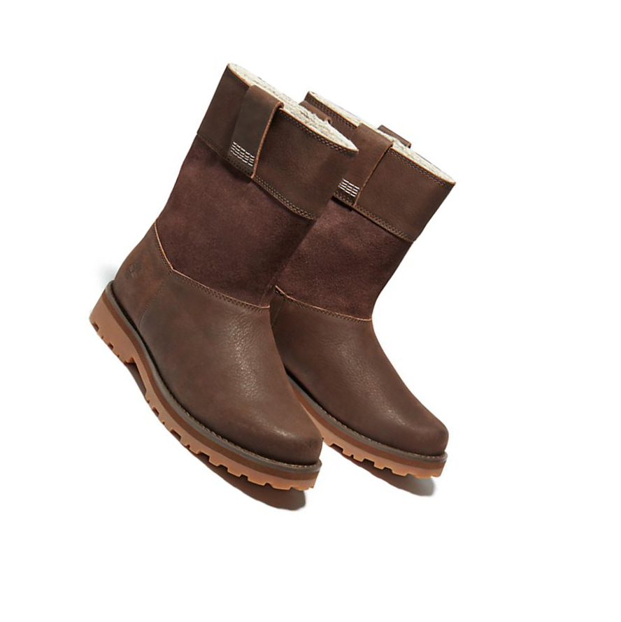 Timberland Courma Kid Pull-on μποτακια πεζοποριασ παιδικα καφε | GR-WSI8613