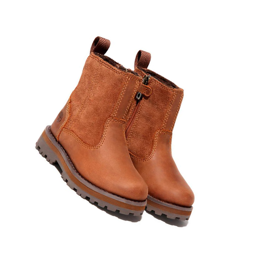 Timberland Courma Kid Warm Original 6-inch Boots παιδικα καφε | GR-FTA1839