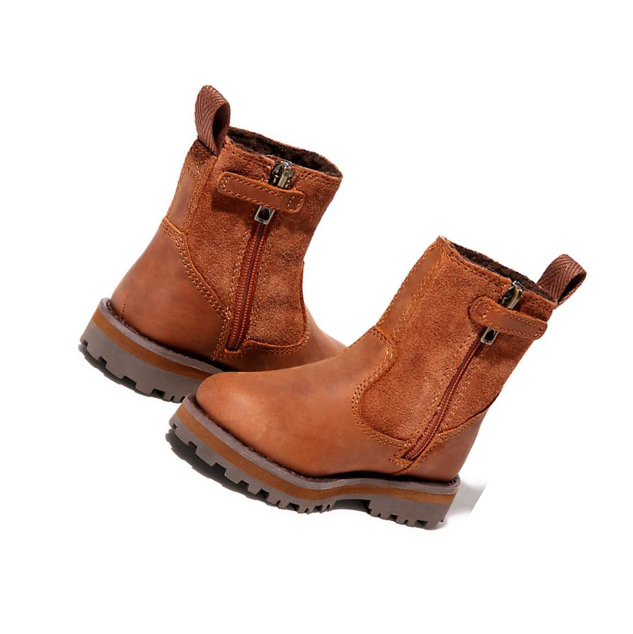 Timberland Courma Kid Warm Original 6-inch Boots παιδικα καφε | GR-FTA1839