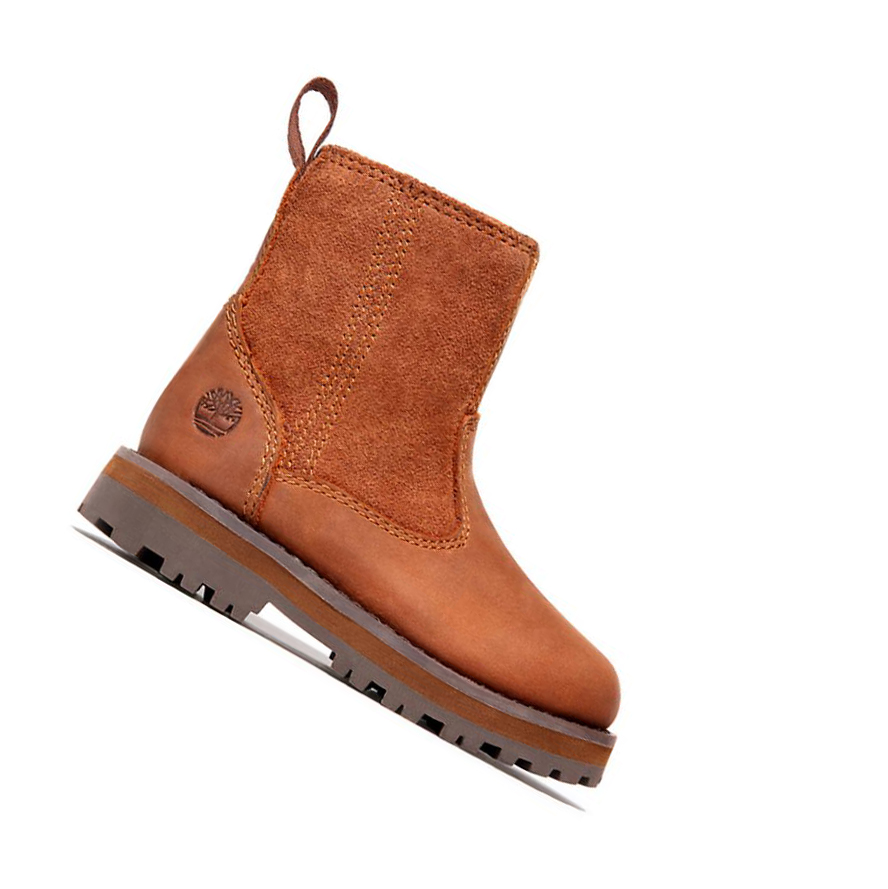 Timberland Courma Kid Warm Original 6-inch Boots παιδικα καφε | GR-FTA1839