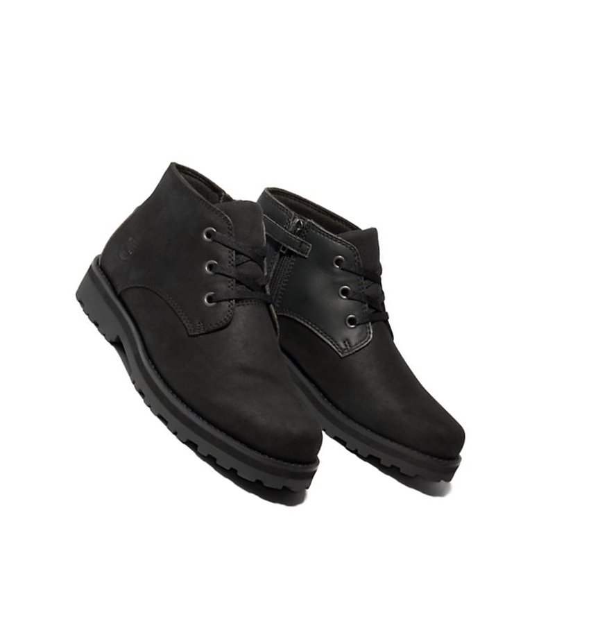 Timberland Courma Kid Μπότες Chukka παιδικα μαυρα | GR-FEA8594