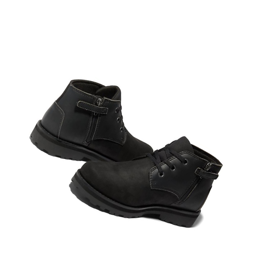 Timberland Courma Kid Μπότες Chukka παιδικα μαυρα | GR-FEA8594