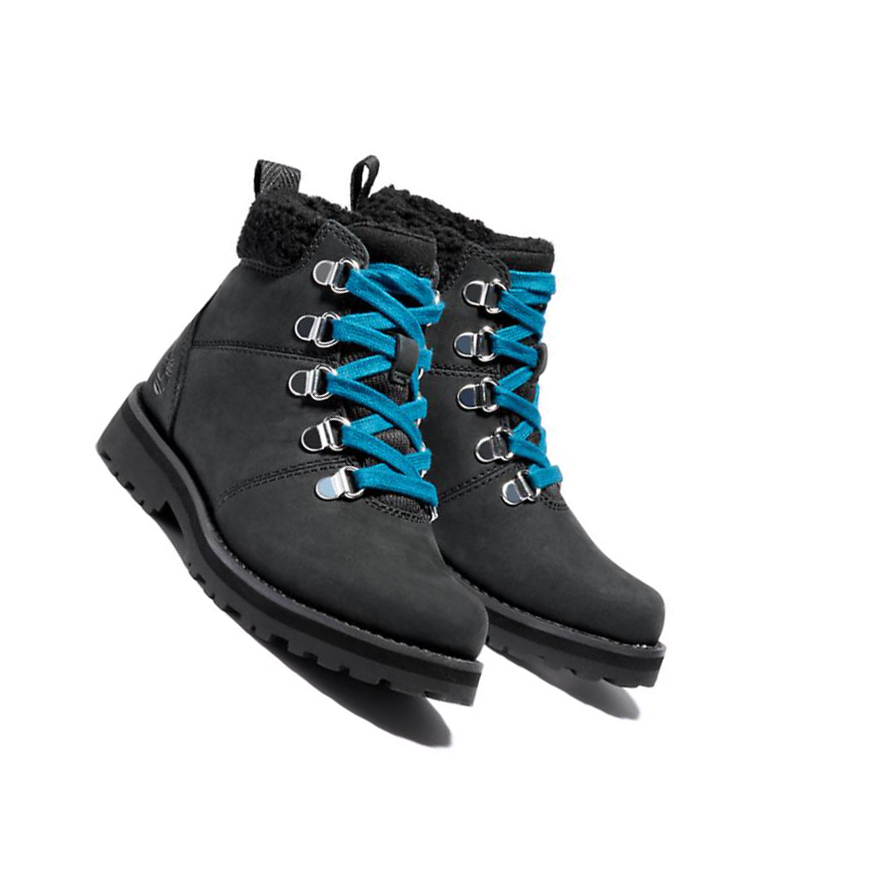 Timberland Courma Kid Χειμερινά Original 6-inch Boots παιδικα μαυρα | GR-ABQ8634