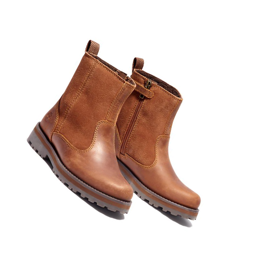 Timberland Courma Kid επενδυση Chelsea μποτεσ παιδικα καφε | GR-DGP2135