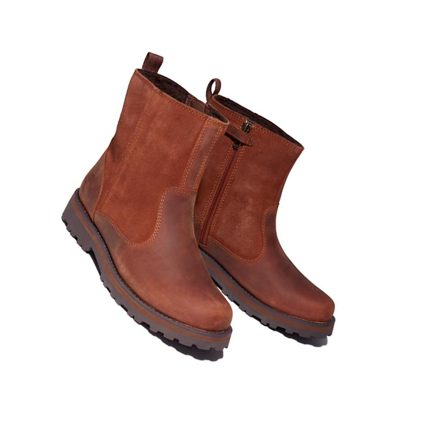 Timberland Courma Kid επενδυση Original 6-inch Boots παιδικα καφε | GR-NZQ4580