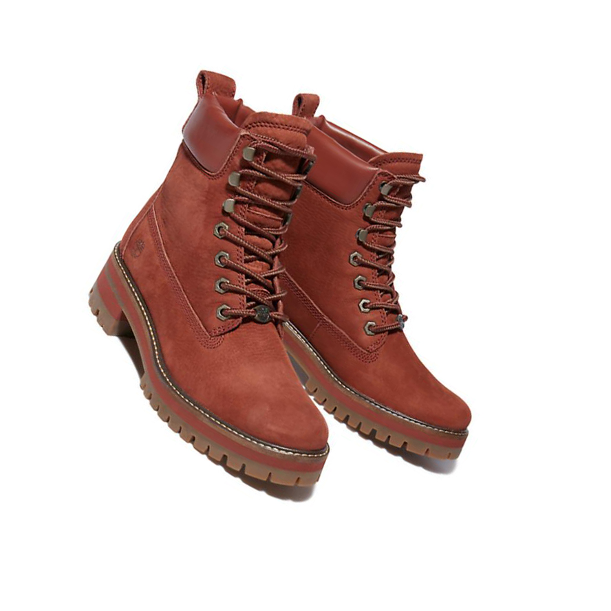 Timberland Courmayeur Valley Original 6-inch Boots γυναικεια καφε | GR-ONU8732