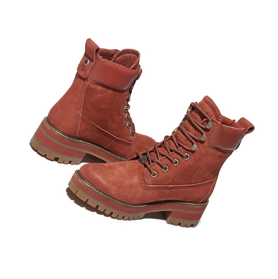 Timberland Courmayeur Valley Original 6-inch Boots γυναικεια καφε | GR-ONU8732