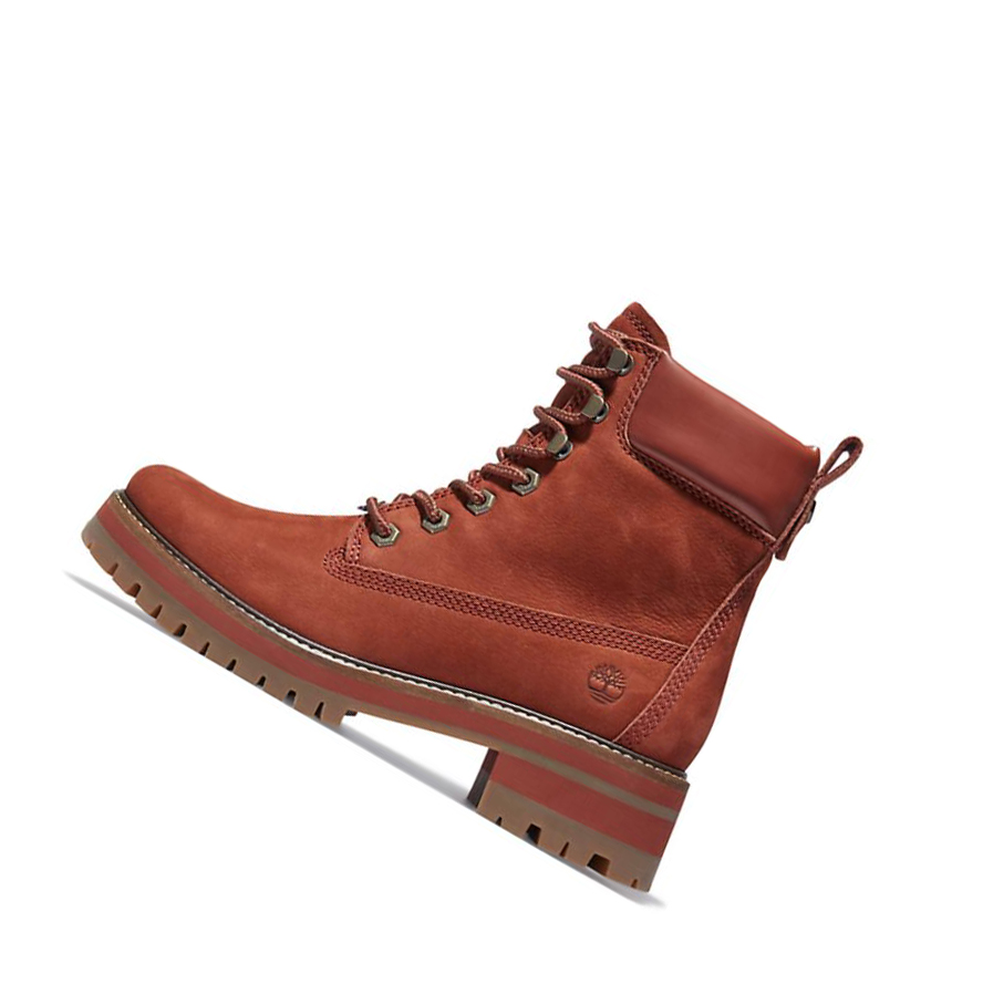 Timberland Courmayeur Valley Original 6-inch Boots γυναικεια καφε | GR-ONU8732