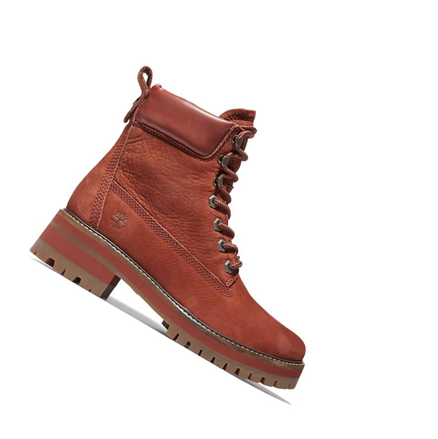 Timberland Courmayeur Valley Original 6-inch Boots γυναικεια καφε | GR-ONU8732