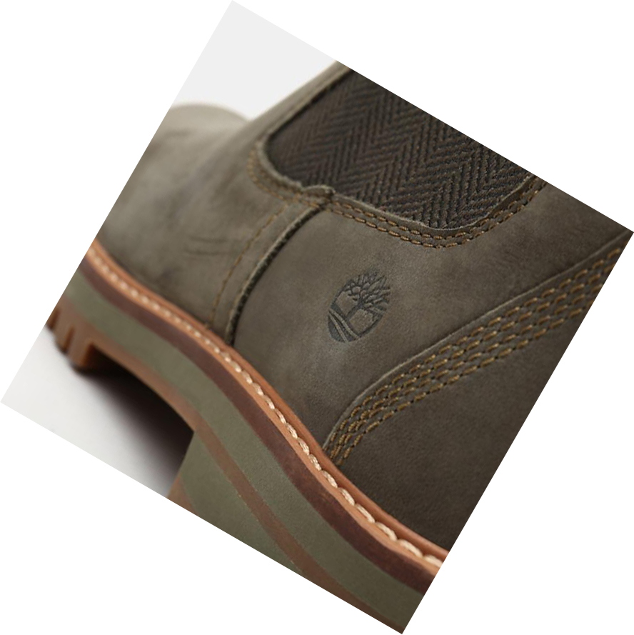 Timberland Courmayeur Valley s Chelsea μποτεσ γυναικεια πρασινο | GR-TKM3107