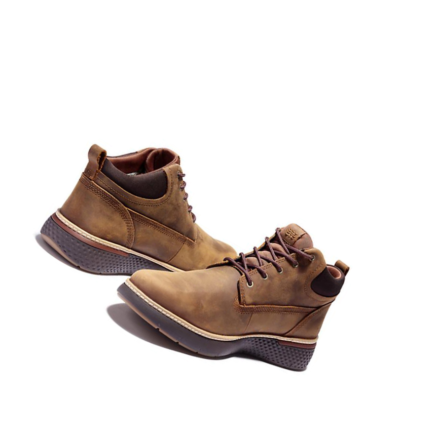 Timberland Cross Mark Gore-Tex® Μπότες Chukka ανδρικα καφε | GR-SED8541