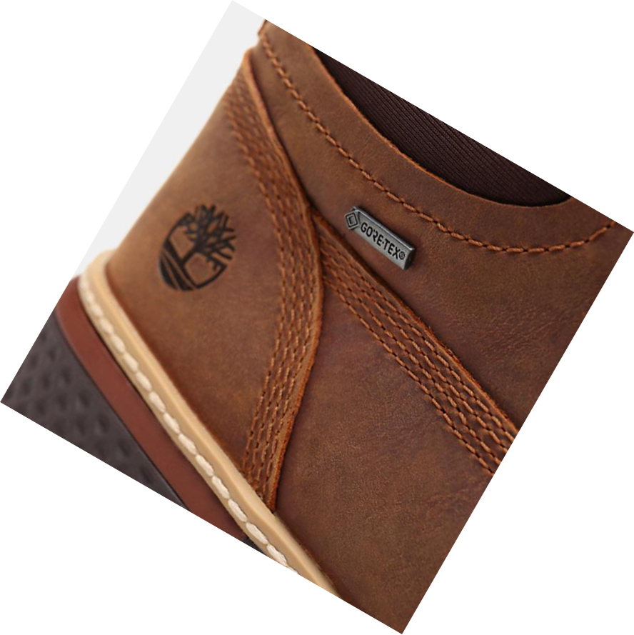 Timberland Cross Mark Gore-Tex® Μπότες Chukka ανδρικα καφε | GR-SED8541