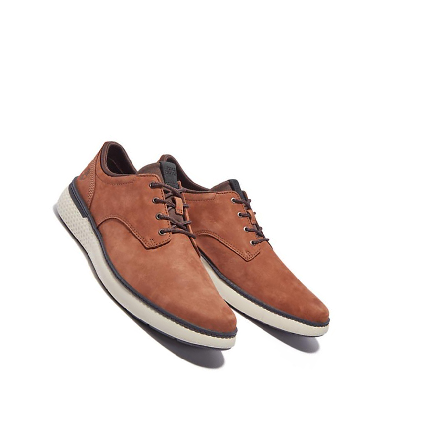 Timberland Cross Mark Oxford Αθλητικά Παπούτσια ανδρικα καφε | GR-FIW6501