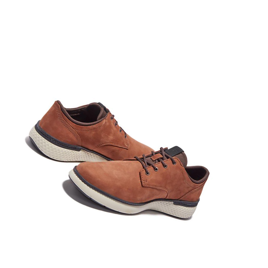 Timberland Cross Mark Oxford Αθλητικά Παπούτσια ανδρικα καφε | GR-FIW6501