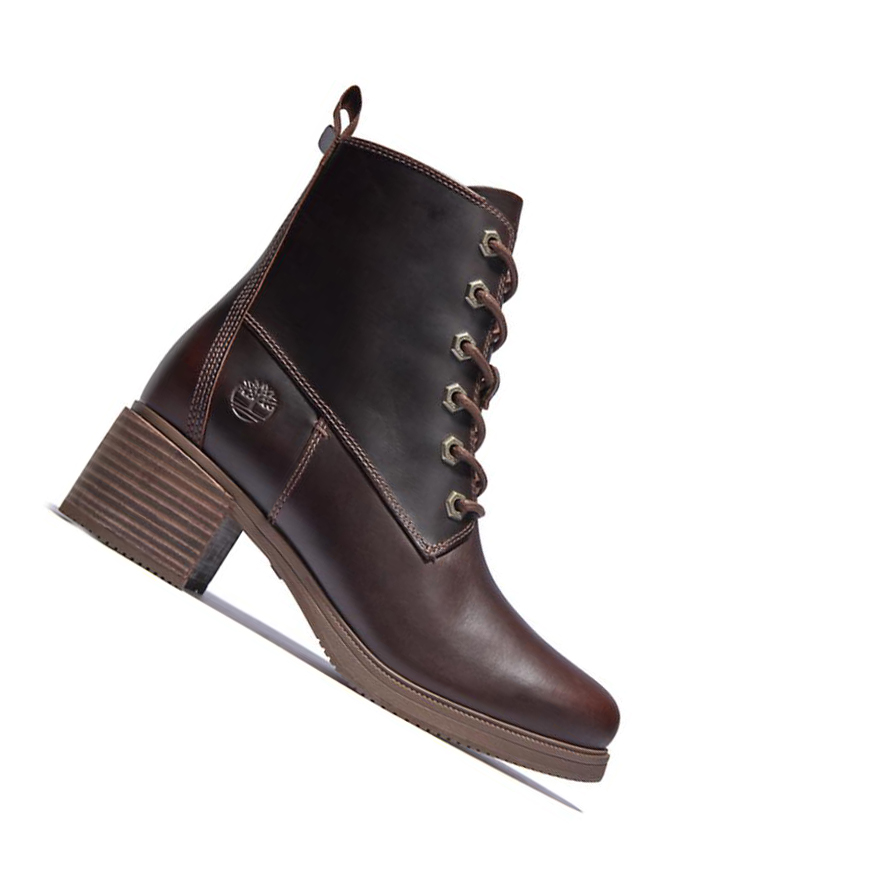 Timberland Dalston Vibe Original 6-inch Boots γυναικεια καφε | GR-MTC1426