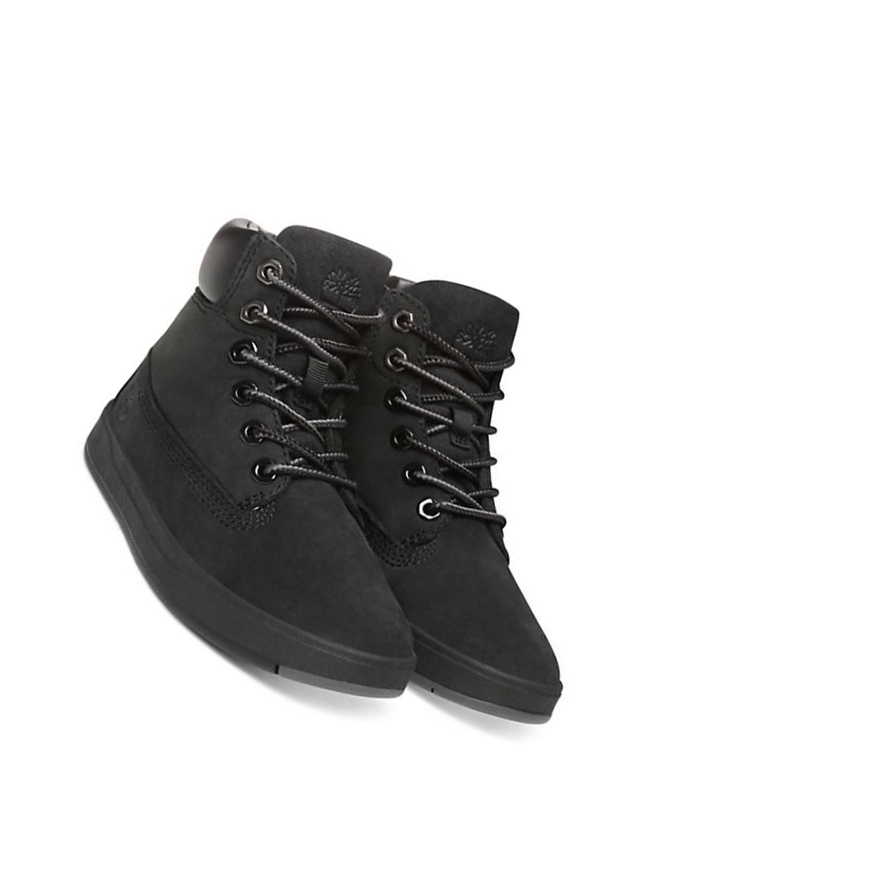 Timberland Davis Square Side-zip Αθλητικά Παπούτσια παιδικα μαυρα | GR-YZF2694