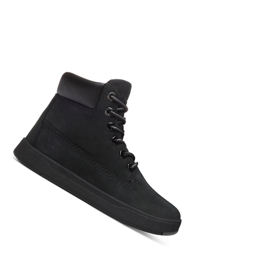 Timberland Davis Square Side-zip Αθλητικά Παπούτσια παιδικα μαυρα | GR-YZF2694