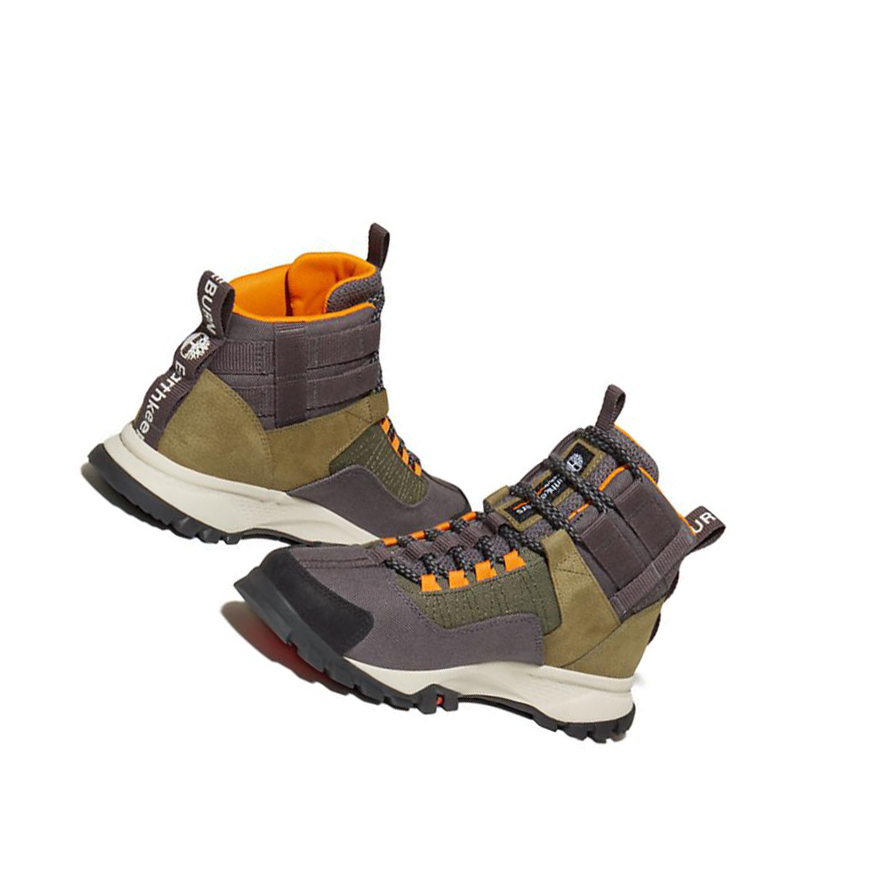 Timberland Earthkeepers® by Raeburn Garrison Trail Hiker χειμωνιατικα μποτακια γυναικεια γκρι | GR-OLY7459