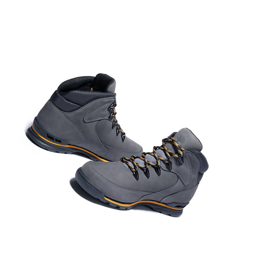 Timberland Euro Rock Mid Hiker μποτακια πεζοποριασ ανδρικα γκρι | GR-CDH5968