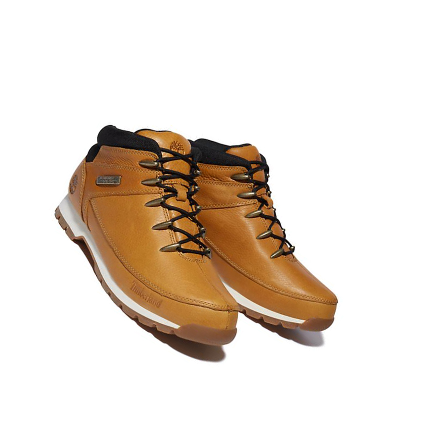 Timberland Euro Sprint Hiker Full-grain μποτακια πεζοποριασ ανδρικα κίτρινα | GR-AKD4986