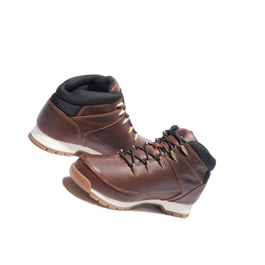 Timberland Euro Sprint Hiker Full-grain μποτακια πεζοποριασ ανδρικα καφε | GR-ZYF1607