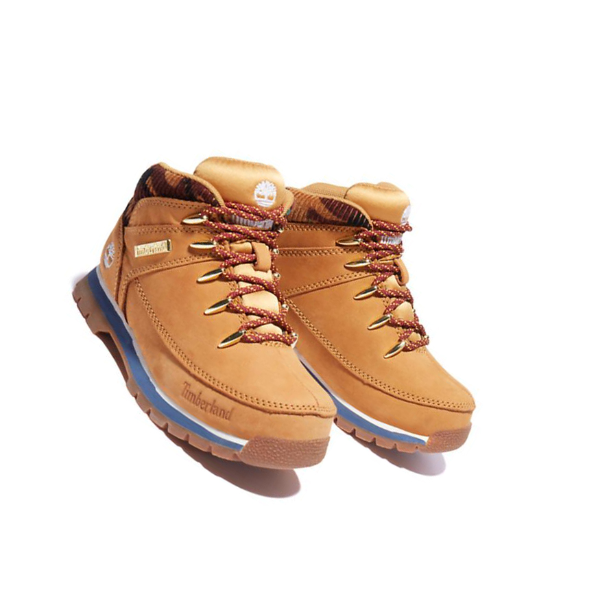 Timberland Euro Sprint Hiker μποτακια πεζοποριασ παιδικα κίτρινα | GR-HNR1648