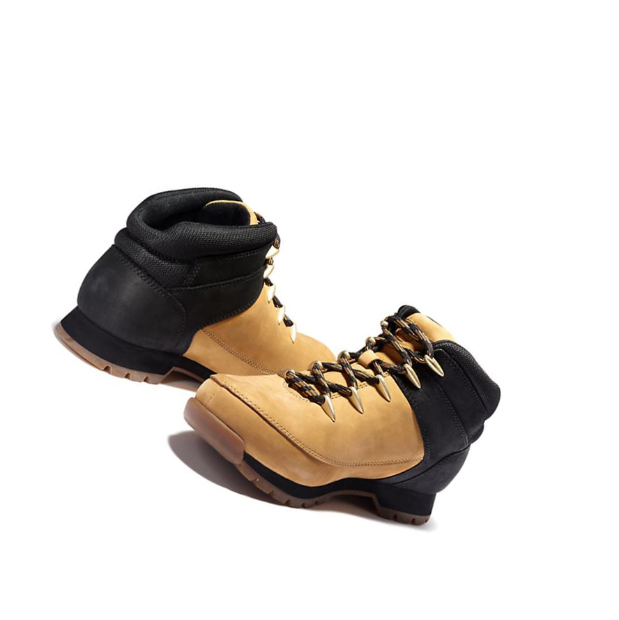 Timberland Euro Sprint Hiker μποτακια πεζοποριασ ανδρικα κίτρινα μαυρα | GR-TDF9657