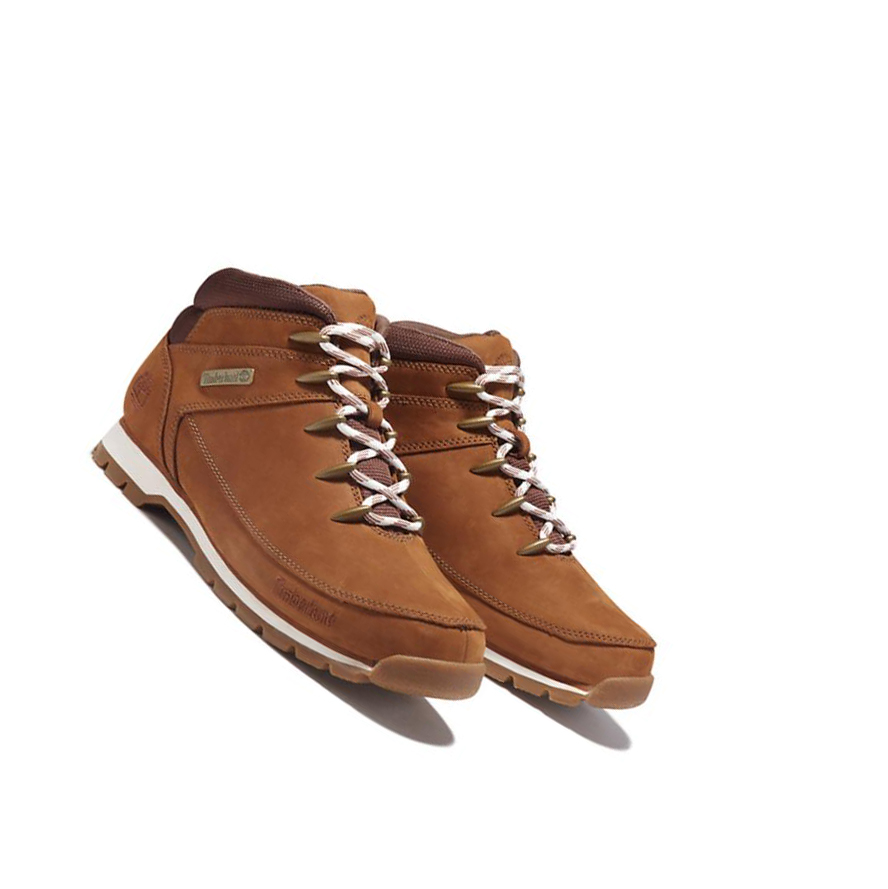 Timberland Euro Sprint Mid Hiker μποτακια πεζοποριασ ανδρικα καφε | GR-RGU9246