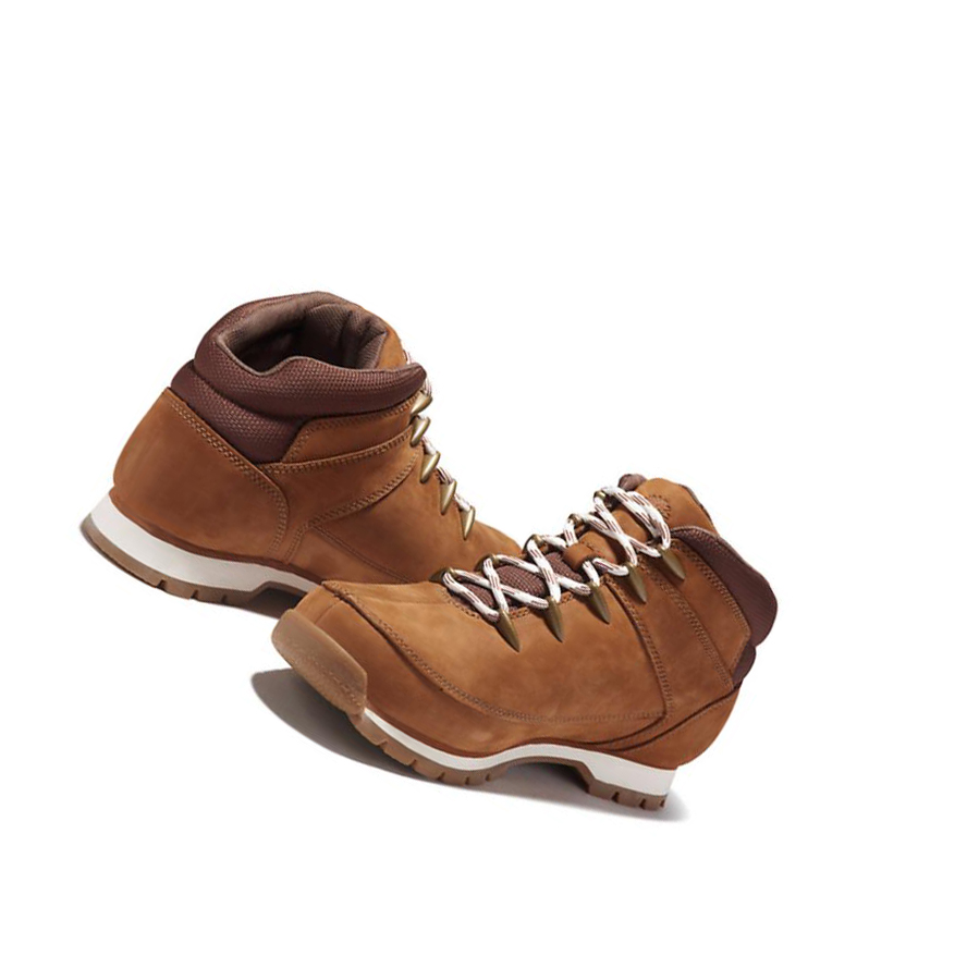 Timberland Euro Sprint Mid Hiker μποτακια πεζοποριασ ανδρικα καφε | GR-RGU9246