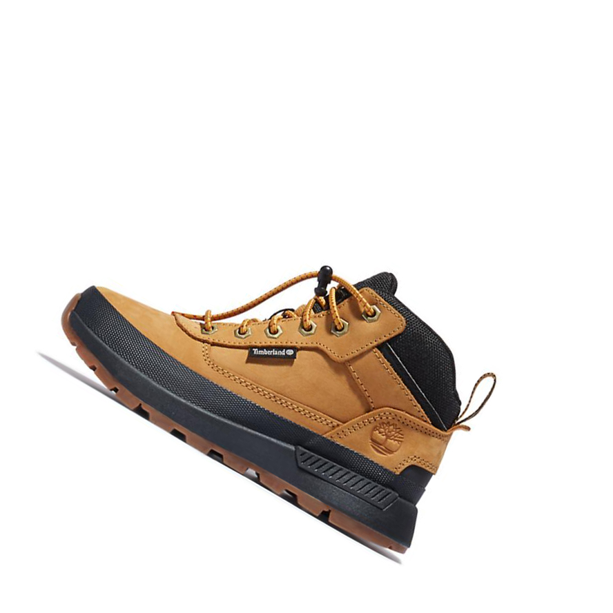 Timberland Field Trekker Hiker Αθλητικά Παπούτσια παιδικα κίτρινα | GR-TVA6891