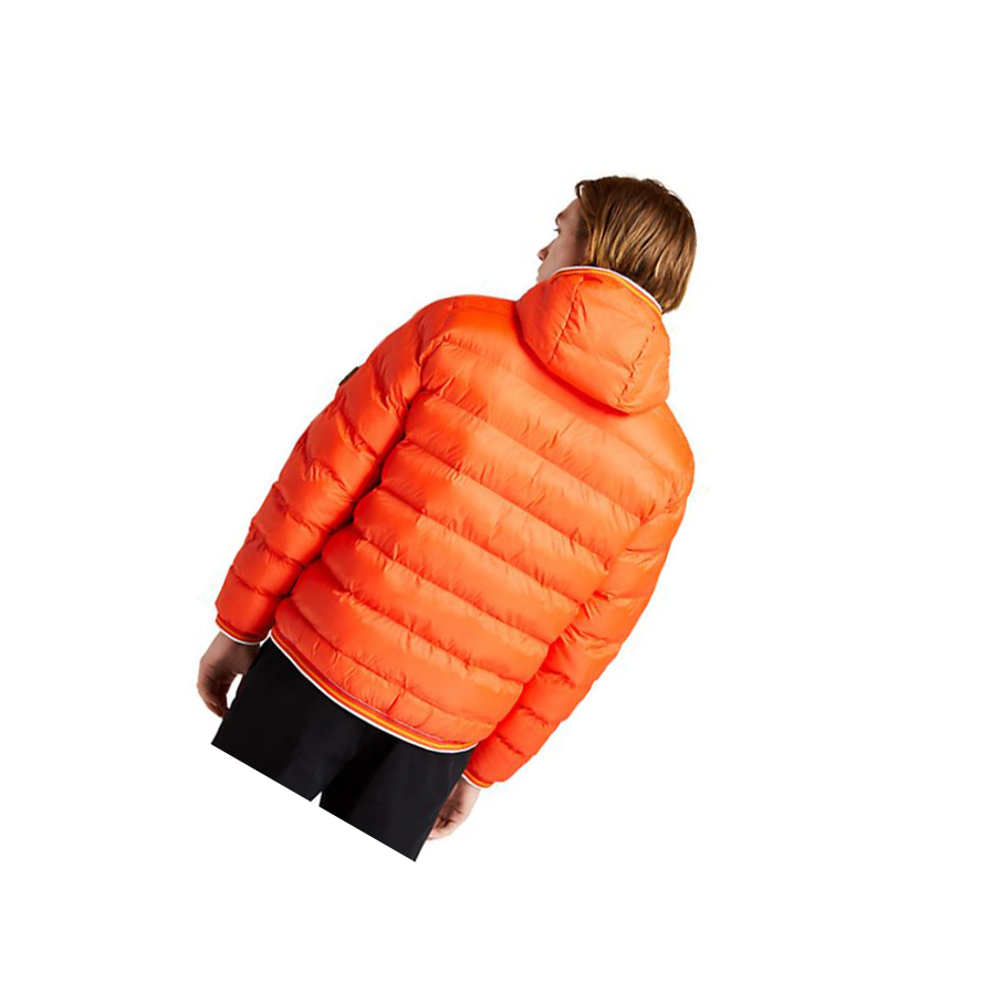 Timberland Garfield Κουκουλοφόρος Puffer μπουφαν ανδρικα πορτοκαλι | GR-UGS0671