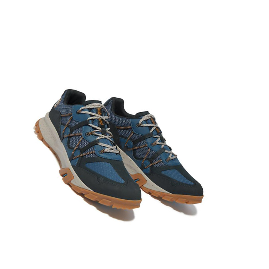 Timberland Garrison Trail ορειβασιασ Shoe μποτακια πεζοποριασ ανδρικα μπλε | GR-CKW1673