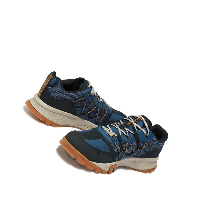 Timberland Garrison Trail ορειβασιασ Shoe μποτακια πεζοποριασ ανδρικα μπλε | GR-CKW1673