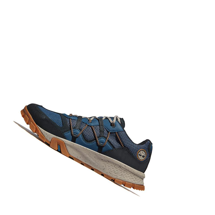 Timberland Garrison Trail ορειβασιασ Shoe μποτακια πεζοποριασ ανδρικα μπλε | GR-CKW1673