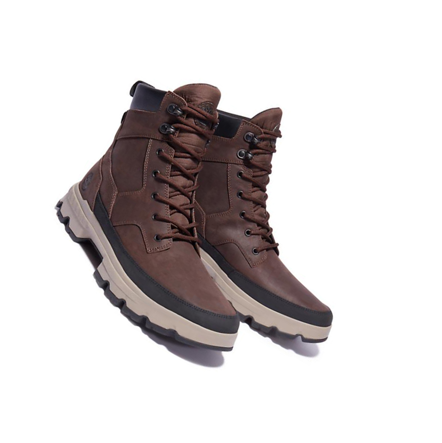 Timberland GreenStride™ TBL® πρωτοτυπεσ Ultra αδιαβροχα χειμωνιατικα μποτακια ανδρικα σκούρο καφε | GR-DVC9254