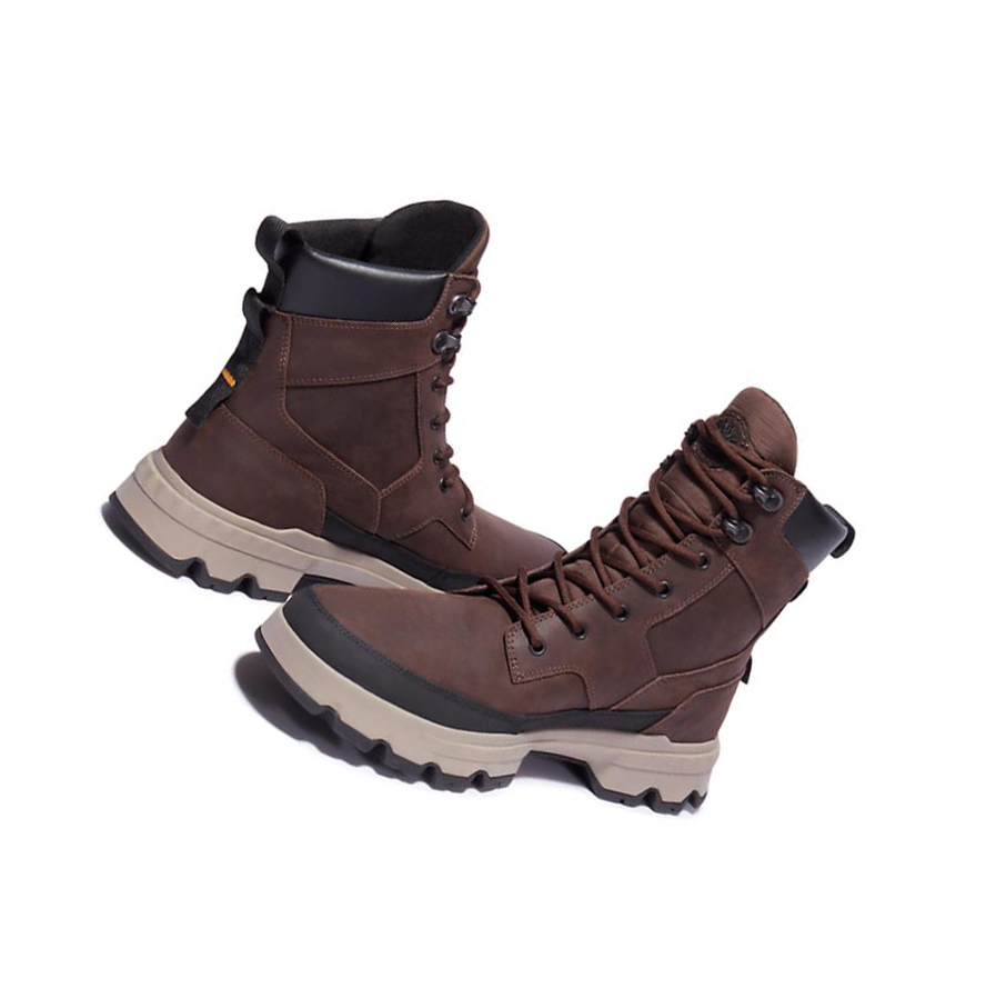 Timberland GreenStride™ TBL® πρωτοτυπεσ Ultra αδιαβροχα χειμωνιατικα μποτακια ανδρικα σκούρο καφε | GR-DVC9254