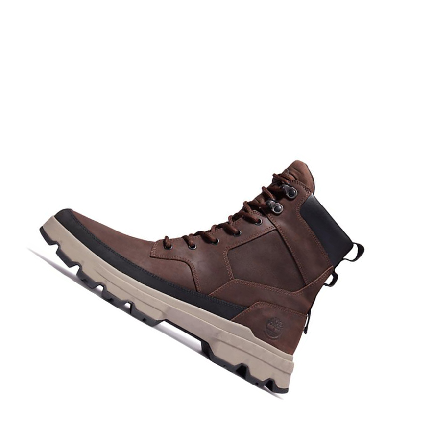 Timberland GreenStride™ TBL® πρωτοτυπεσ Ultra αδιαβροχα χειμωνιατικα μποτακια ανδρικα σκούρο καφε | GR-DVC9254