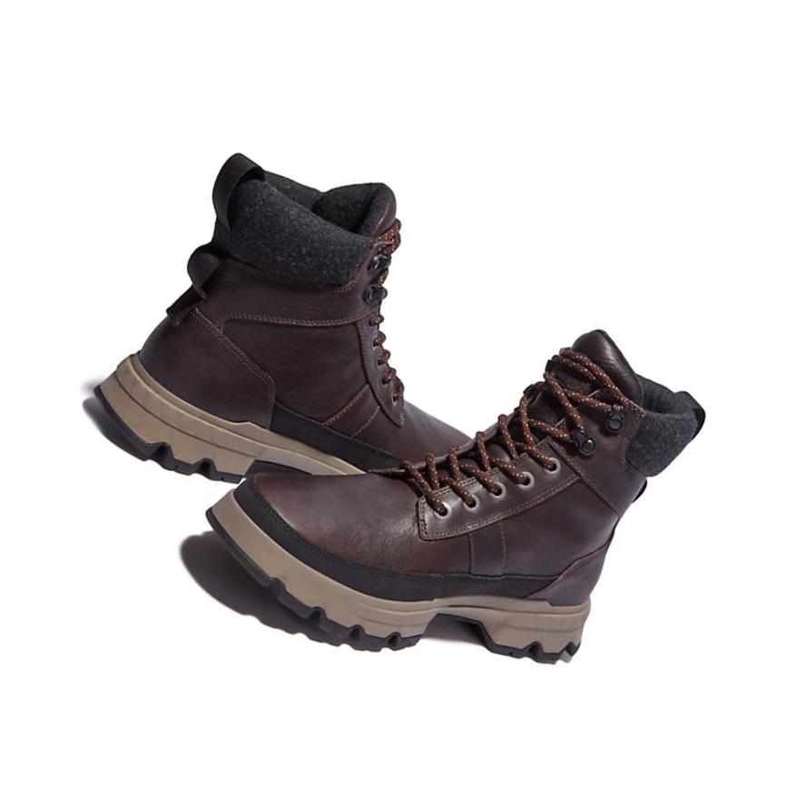 Timberland GreenStride™ TBL® πρωτοτυπεσ Ultra EK+ Χειμερινά χειμωνιατικα μποτακια ανδρικα σκούρο καφε | GR-HBE7132