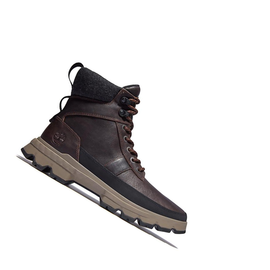 Timberland GreenStride™ TBL® πρωτοτυπεσ Ultra EK+ Χειμερινά χειμωνιατικα μποτακια ανδρικα σκούρο καφε | GR-HBE7132