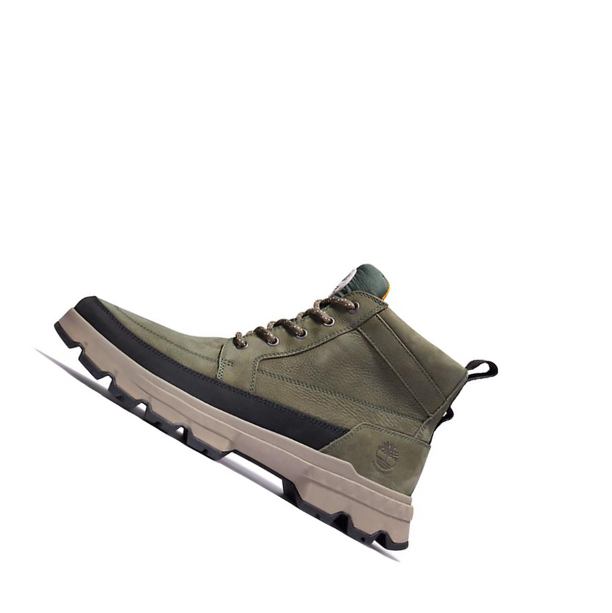 Timberland GreenStride™ TBL® πρωτοτυπεσ Ultra Μπότες Chukka ανδρικα σκούρο πρασινο | GR-HTA6912