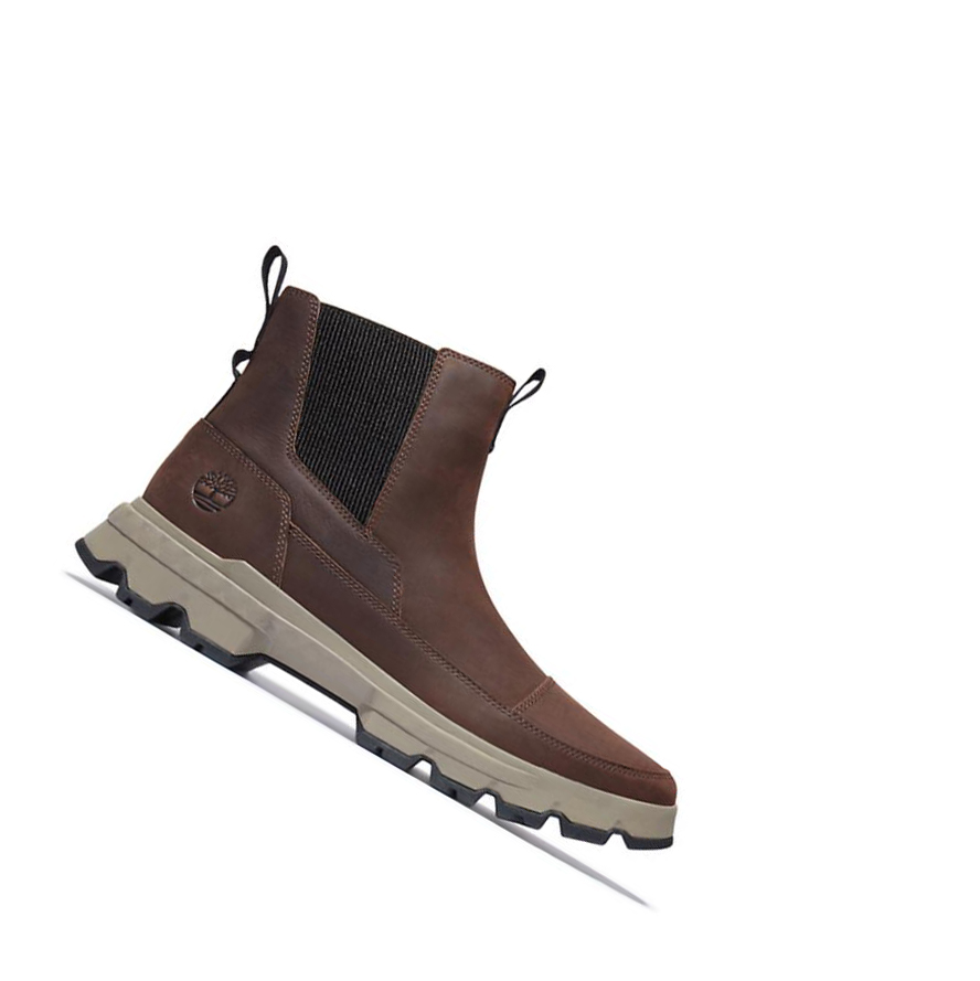 Timberland GreenStride™ TBL® πρωτοτυπεσ Ultra Chelsea μποτεσ ανδρικα σκούρο καφε | GR-JPK4809