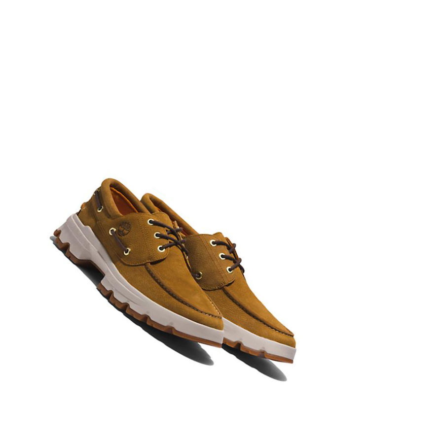 Timberland GreenStride™ TBL® πρωτοτυπεσ EK+ Moc-toe παπουτσια ιστιοπλοιας ανδρικα καφε | GR-NRB1975