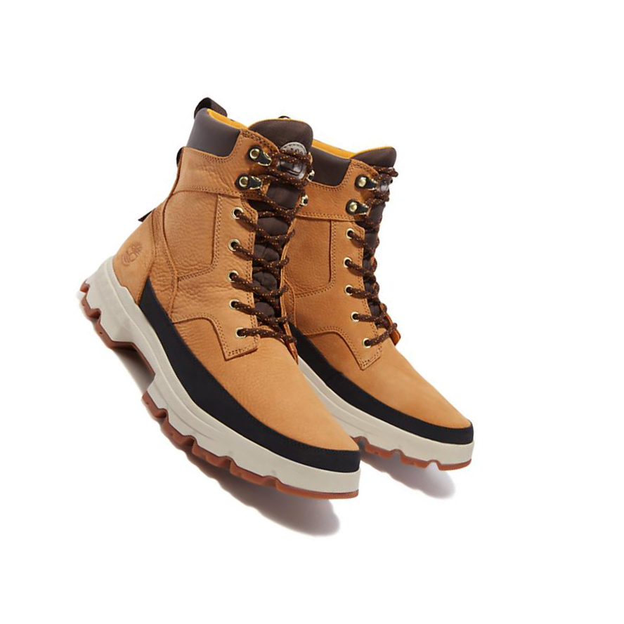 Timberland GreenStride™ TBL® πρωτοτυπεσ Ultra αδιαβροχα χειμωνιατικα μποτακια ανδρικα κίτρινα | GR-UYV9082