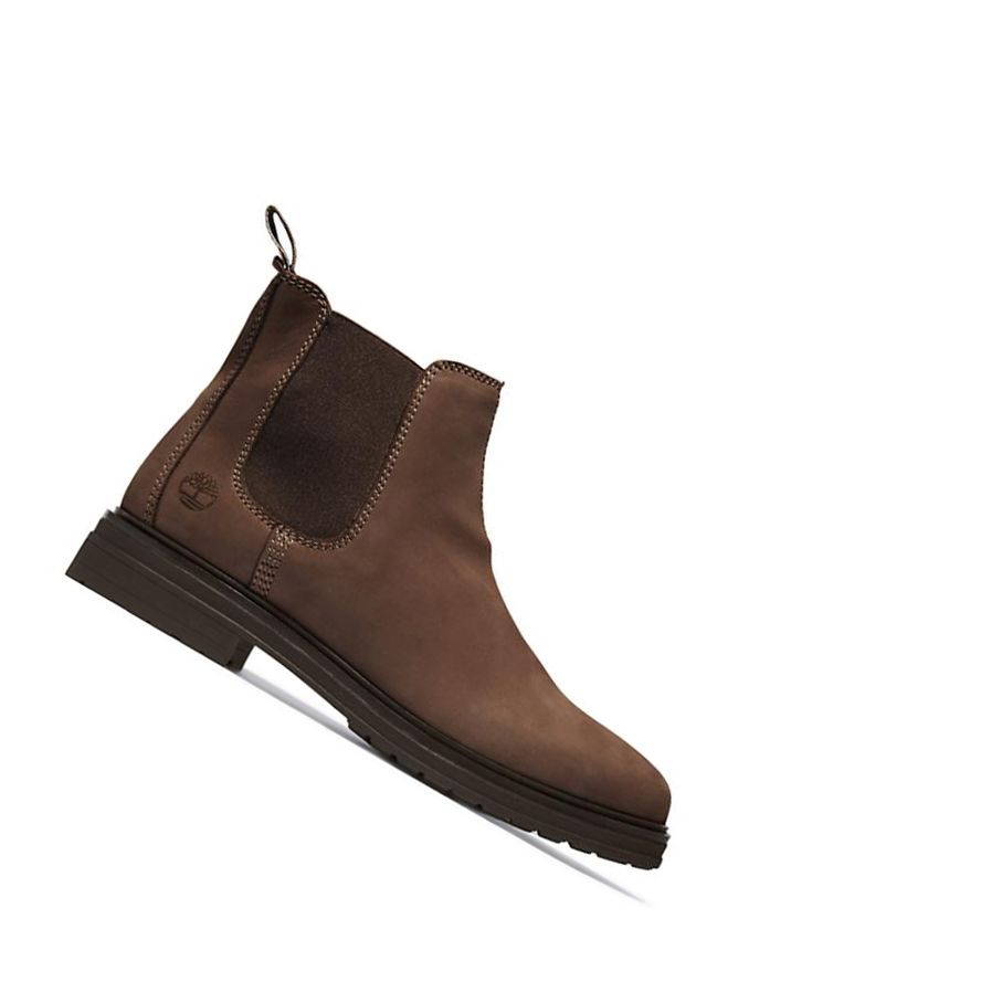 Timberland Hannover Hill Chelsea μποτεσ γυναικεια σκούρο καφε | GR-YXP5321