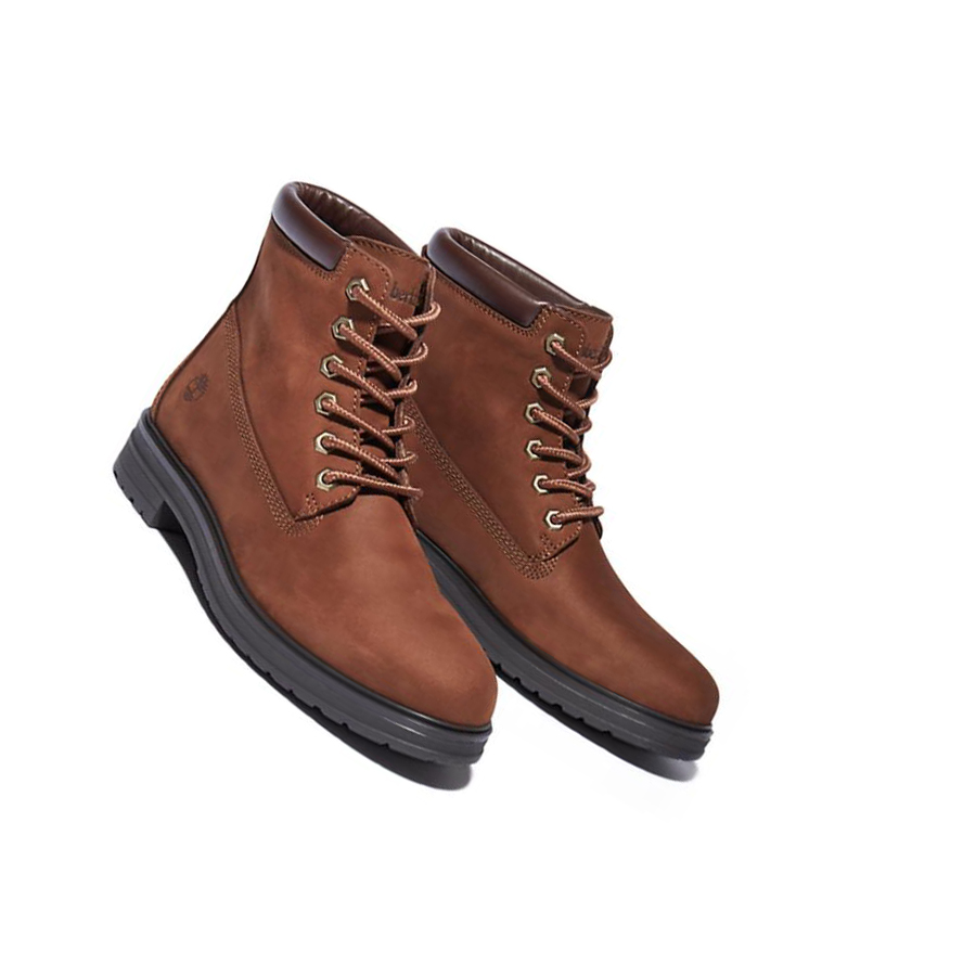 Timberland Hannover Hill Original 6-inch Boots γυναικεια σκούρο καφε | GR-XOV8167