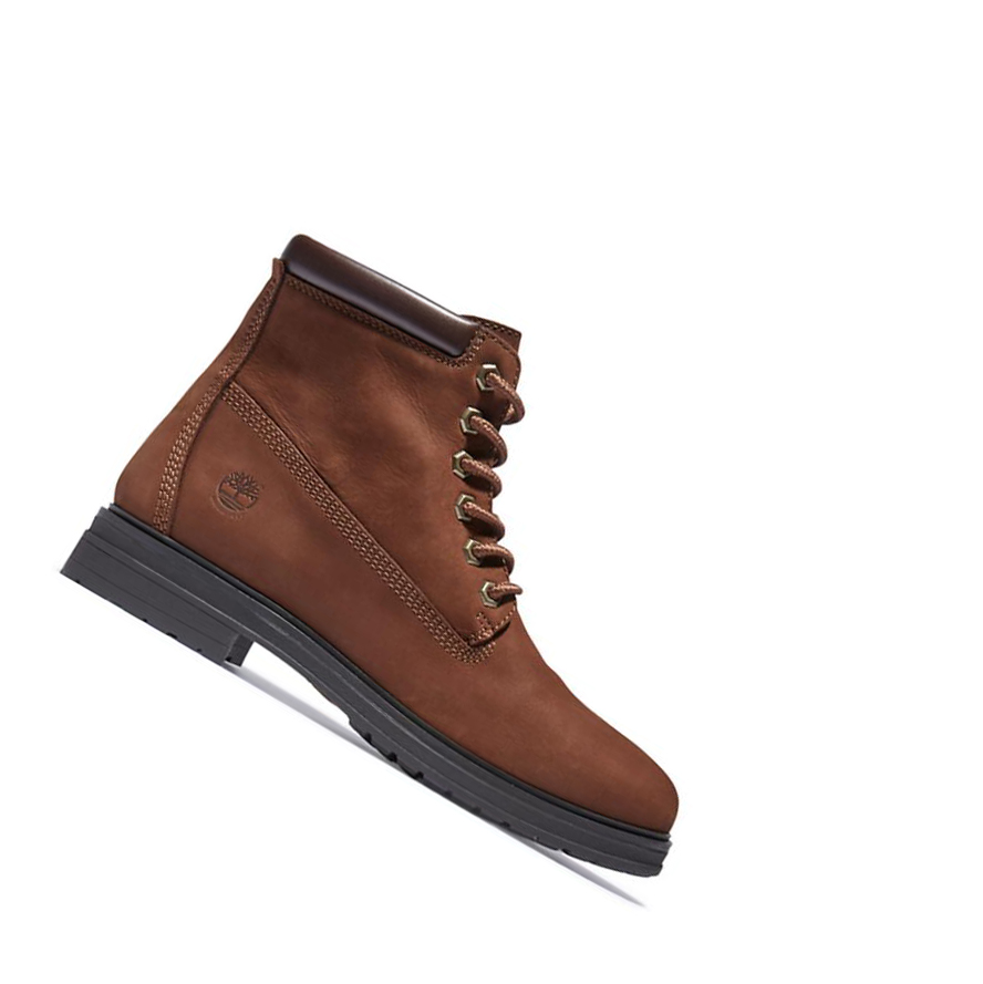 Timberland Hannover Hill Original 6-inch Boots γυναικεια σκούρο καφε | GR-XOV8167