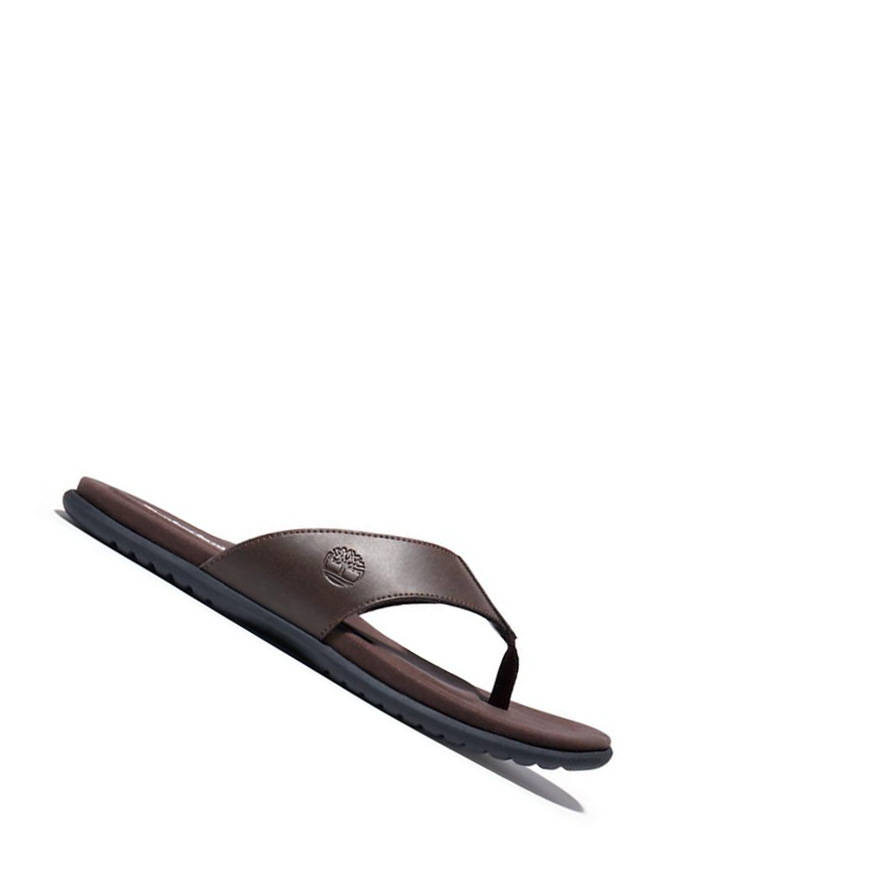 Timberland Kesler Cove toe-bar σανδαλια ανδρικα σκούρο καφε | GR-ODG4380