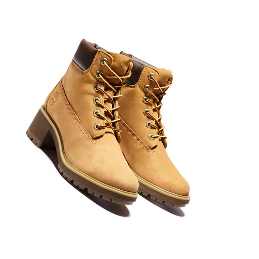 Timberland Kinsley Original 6-inch Boots γυναικεια κίτρινα | GR-NJS9423